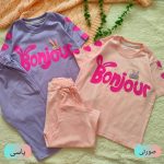 Girls' t-shirts and shorts from sizes 45 to 60