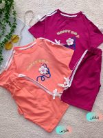 Girls' t-shirts and shorts from sizes 45 to 60