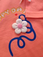 Girls' t-shirts and shorts from sizes 45 to 60
