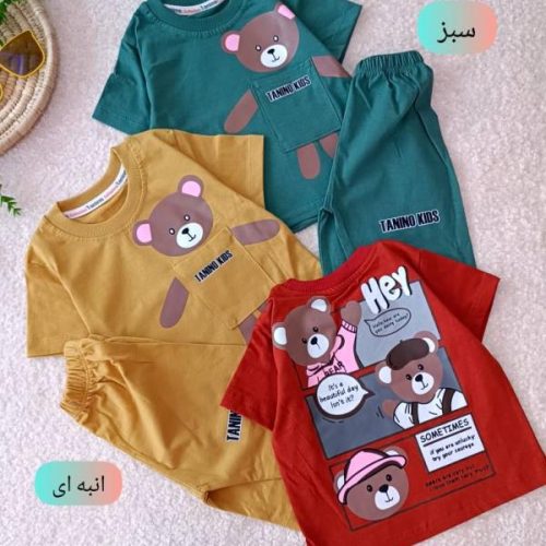 T-shirts and shorts for boys and girls from 1 year to 4 years