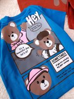 T-shirts and shorts for boys and girls from 1 year to 4 years