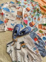 T-shirts and shorts for girls and boys from 1 year to 7 years