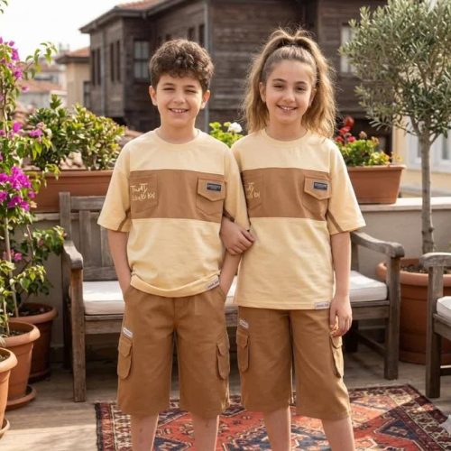 T-shirts and shorts for girls and boys from 1 year to 9 years