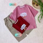 T-shirts and shorts for girls and boys from ages 8 to 11 years old.