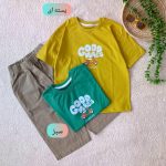 T-shirts and shorts for girls and boys from ages 8 to 11 years old.
