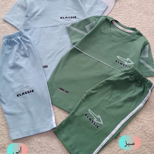 Boys' T-shirt and shorts from 5 to 12 years old