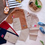 Boys' t-shirts and pants from sizes 40 to 55
