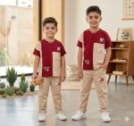Boys' t-shirts and pants from sizes 40 to 55