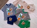 Boys' t-shirts and shorts from 3 to 7 years old