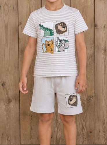Boys' t-shirts and shorts from 3 to 7 years old