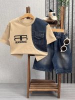 Boys' t-shirts and shorts from size 40 to 55
