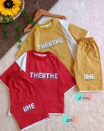 Boys' t-shirts and shorts from size 40 to 55