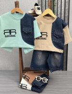 Boys' t-shirts and shorts from size 40 to 55