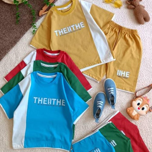 Boys' t-shirts and shorts from size 40 to 55