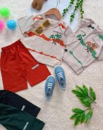 Boys' t-shirts and shorts from sizes 35 to 45
