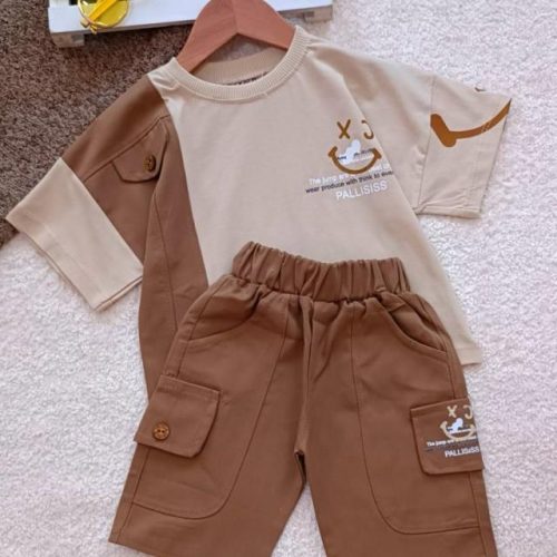 Boys' t-shirts and shorts from sizes 35 to 60