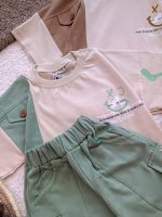 Boys' t-shirts and shorts from sizes 35 to 60