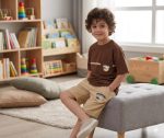 Boys' t-shirts and shorts from sizes 35 to 60