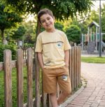 Boys' t-shirts and shorts from sizes 35 to 60