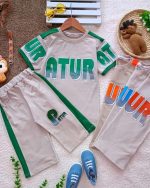 Boys' t-shirts and shorts from sizes 50 to 65