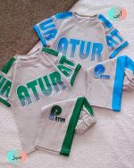 Boys' t-shirts and shorts from sizes 50 to 65