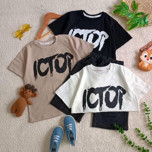 Boys' t-shirts and shorts from sizes 50 to 65