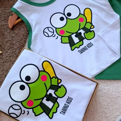 Boys' tops and shorts from sizes 35 to 50