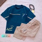 Girls' and boys' cotton t-shirts and pants, sizes 50 to 70