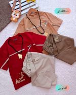 Girls' and boys' cotton t-shirts and pants, sizes 50 to 70