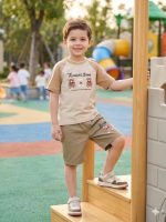 Girls' and boys' t-shirts and shorts from sizes 35 to 55