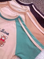 Girls' and boys' t-shirts and shorts from sizes 35 to 55
