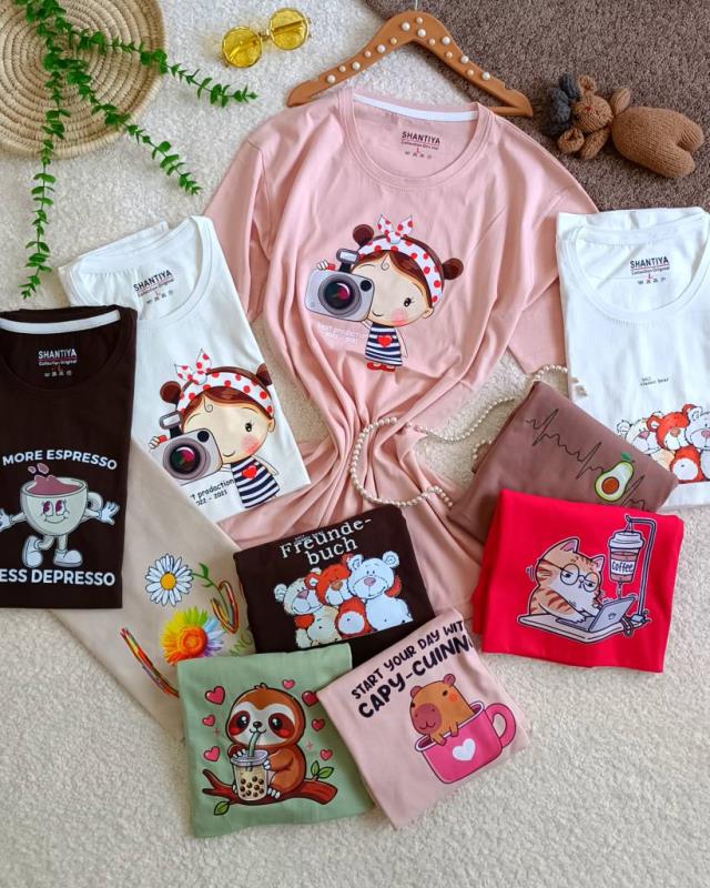 Girls' and women's T-shirts (18)