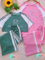 Girls' and women's T-shirts and pants from sizes 55 to 70