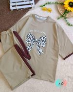 Girls' and women's T-shirts and pants, size 70