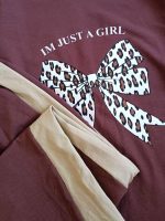 Girls' and women's T-shirts and pants, size 70