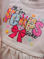 Girls' dress, sizes 40 to 65