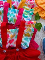 Girls' romper from 3 months to 24 months
