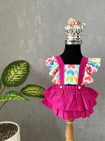 Girls' romper from 3 months to 24 months