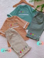Girls' t-shirts and pants from sizes 40 to 60
