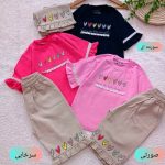 Girls' t-shirts and pants from sizes 40 to 60