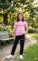 Girls' t-shirts and pants from sizes 40 to 60