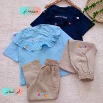 Girls' t-shirts and pants from sizes 40 to 60
