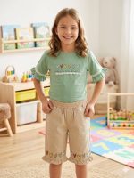Girls' t-shirts and pants from sizes 40 to 60