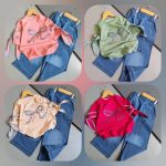 Girls' t-shirts and pants from sizes 45 to 60