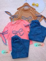 Girls' t-shirts and pants from sizes 45 to 60