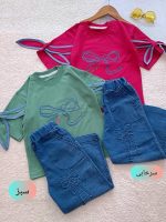 Girls' t-shirts and pants from sizes 45 to 60