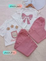 Girls' t-shirts and pants from sizes 45 to 60