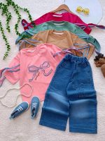 Girls' t-shirts and pants from sizes 45 to 60