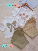 Girls' t-shirts and pants from sizes 45 to 60