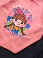 Girls' t-shirts and shorts from 3 to 7 years old